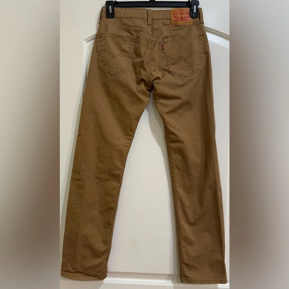 Levi's Men's Tan Straight Jeans